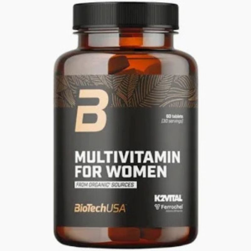 Multivitamine For Women Organic BioTech 60 Caps