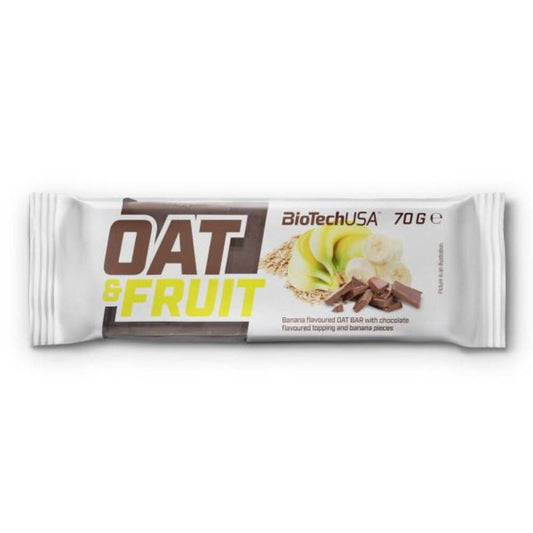 Oat&Fruits Barre aux Flocons D'Avoine BioTech 70g