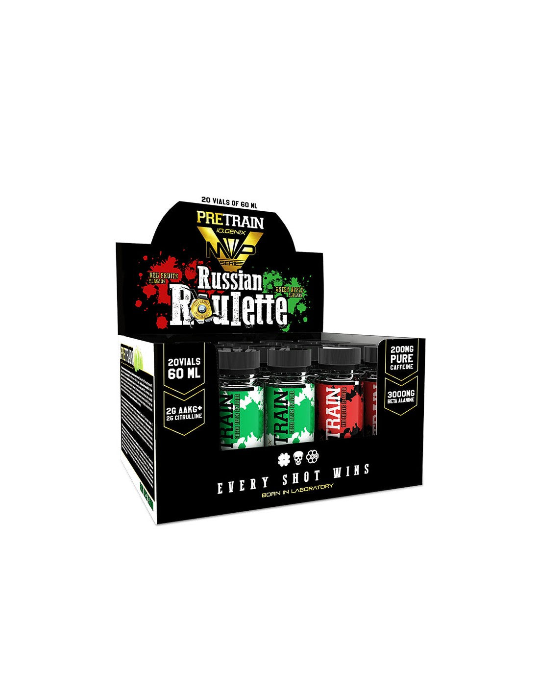 Roulette Russe pack de 20 shooters